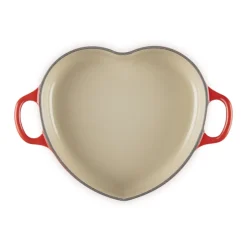 Cocotte baja corazón Le Creuset
