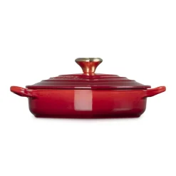 Cocotte baja corazón Le Creuset