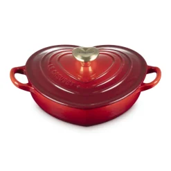 Cocotte baja corazón Le Creuset