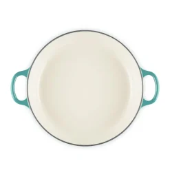 Cocotte baja tipo cacerola de hierro Pétalo Le Creuset