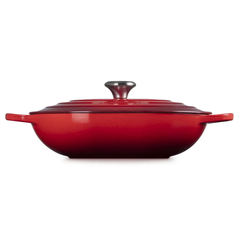 Cocotte baja tipo cacerola ovalada Le Creuset