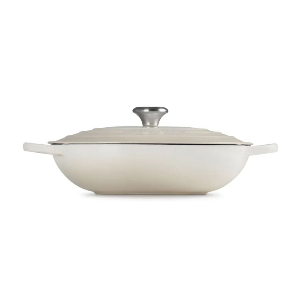 Cocotte baja tipo cacerola ovalada Le Creuset