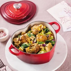 Cocotte corazón Le Creuset