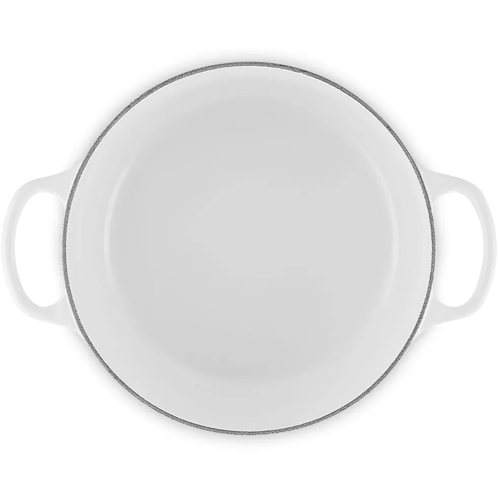 Cocotte de hierro White Marble Le Creuset (Edición Limitada)