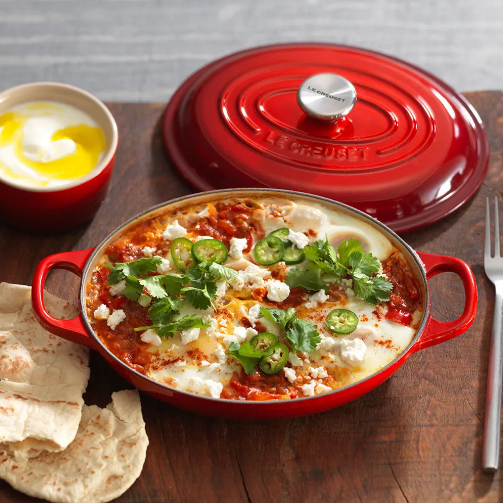 Cocotte oval baja Evolution de Le Creuset