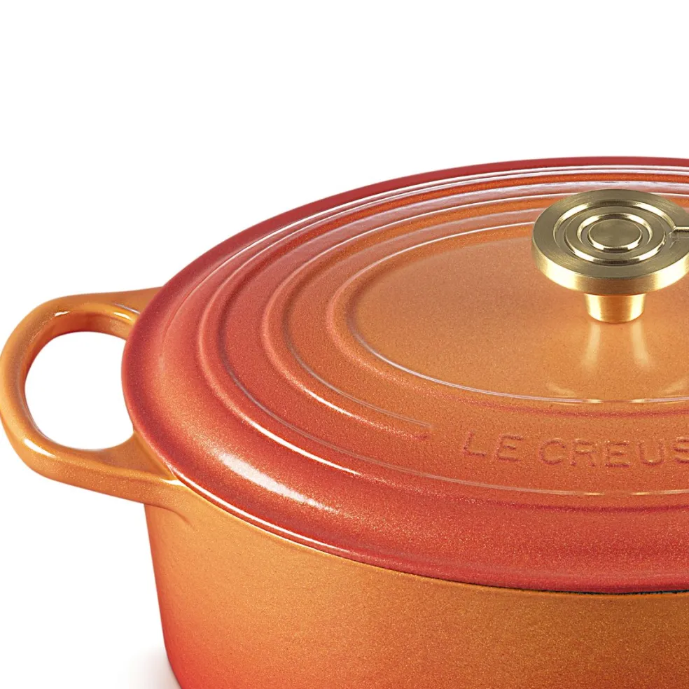 Cocotte oval de hierro ¡Edición Especial Centenario! Le Creuset