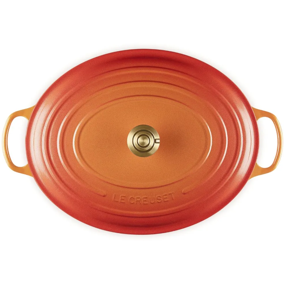 Cocotte oval de hierro ¡Edición Especial Centenario! Le Creuset