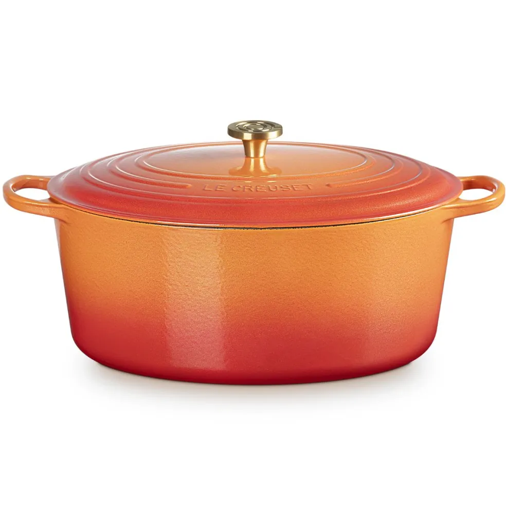 Cocotte oval de hierro ¡Edición Especial Centenario! Le Creuset
