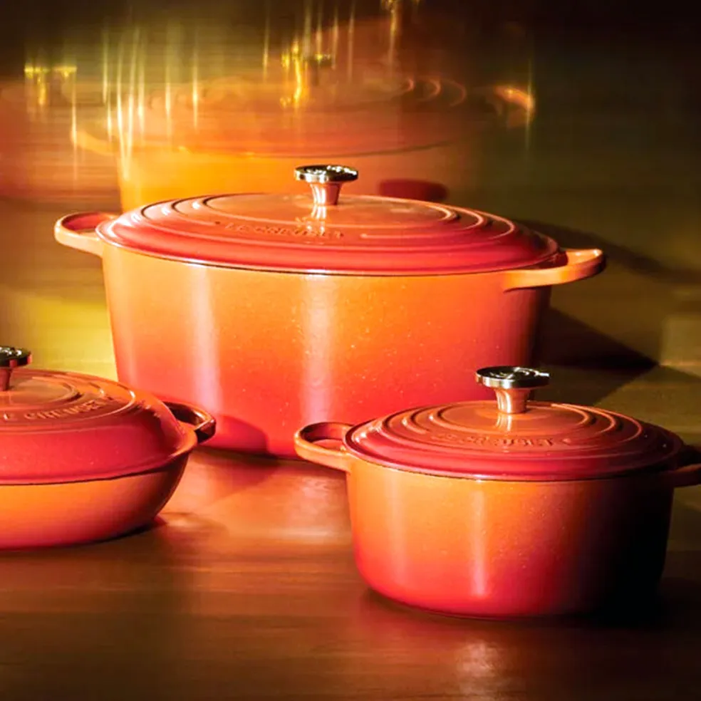 Cocotte oval de hierro ¡Edición Especial Centenario! Le Creuset