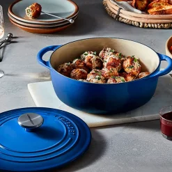 Cocotte redonda baja Signature Le Creuset