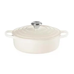 Cocotte redonda baja Signature Le Creuset