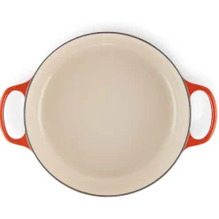 Cocotte redonda baja Signature Le Creuset
