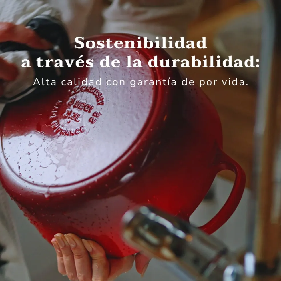 Cocotte redonda baja Signature Le Creuset
