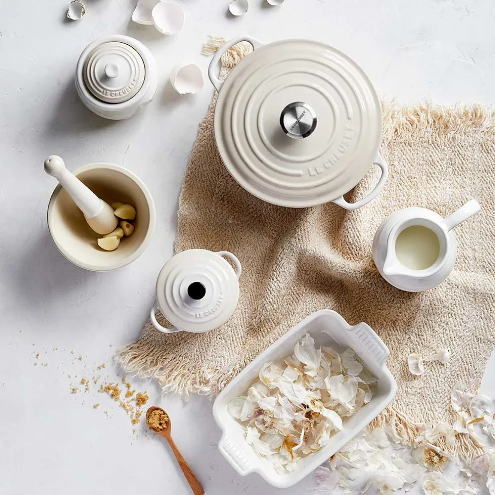 Cocotte redonda baja Signature Le Creuset