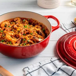 Cocotte redonda baja Signature Le Creuset