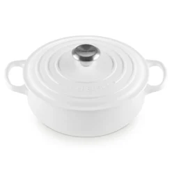 Cocotte redonda baja Signature Le Creuset