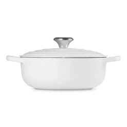 Cocotte redonda baja Signature Le Creuset