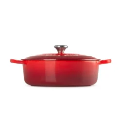Cocotte redonda baja Signature Le Creuset