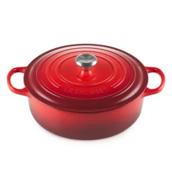 Cocotte redonda baja Signature Le Creuset