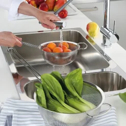 Colador acero inox con mango Deluxe Küchenprofi