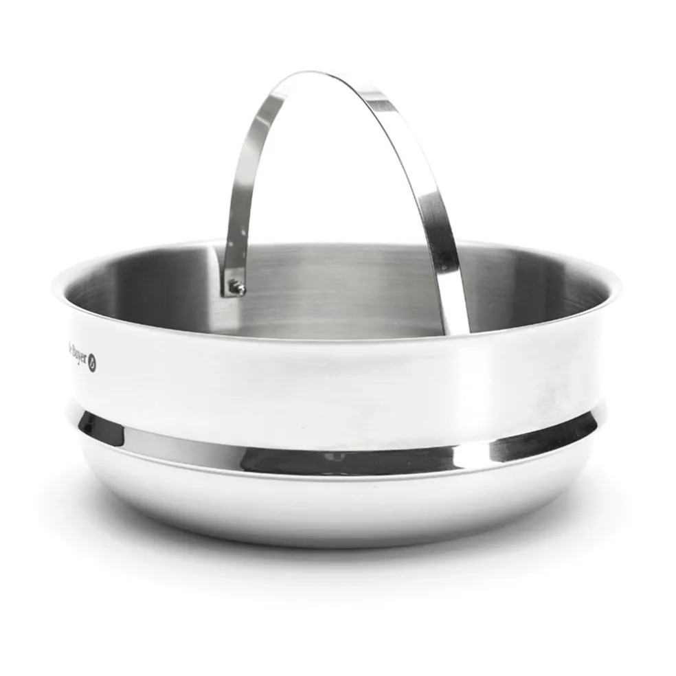 Colador inox para cocer al vapor De Buyer