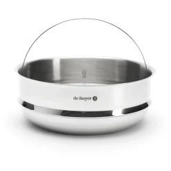 Colador inox para cocer al vapor De Buyer