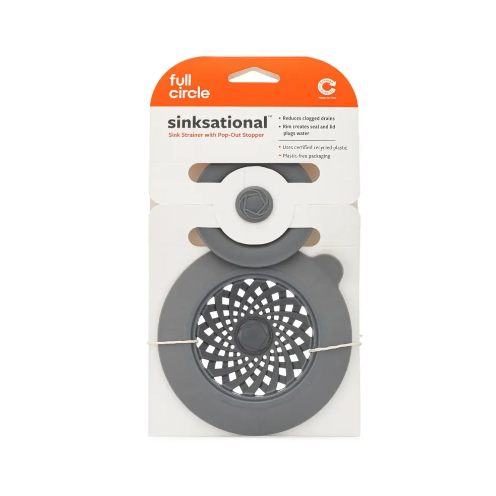 Colador para fregadero con tapón Sinksational Full Circle