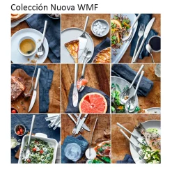 Conjunto 6 cucharas de postre Nuova de WMF