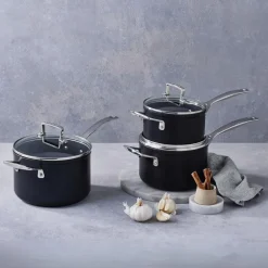 Conjunto de 3 cazos antiadherentes TNS PRO Le Creuset