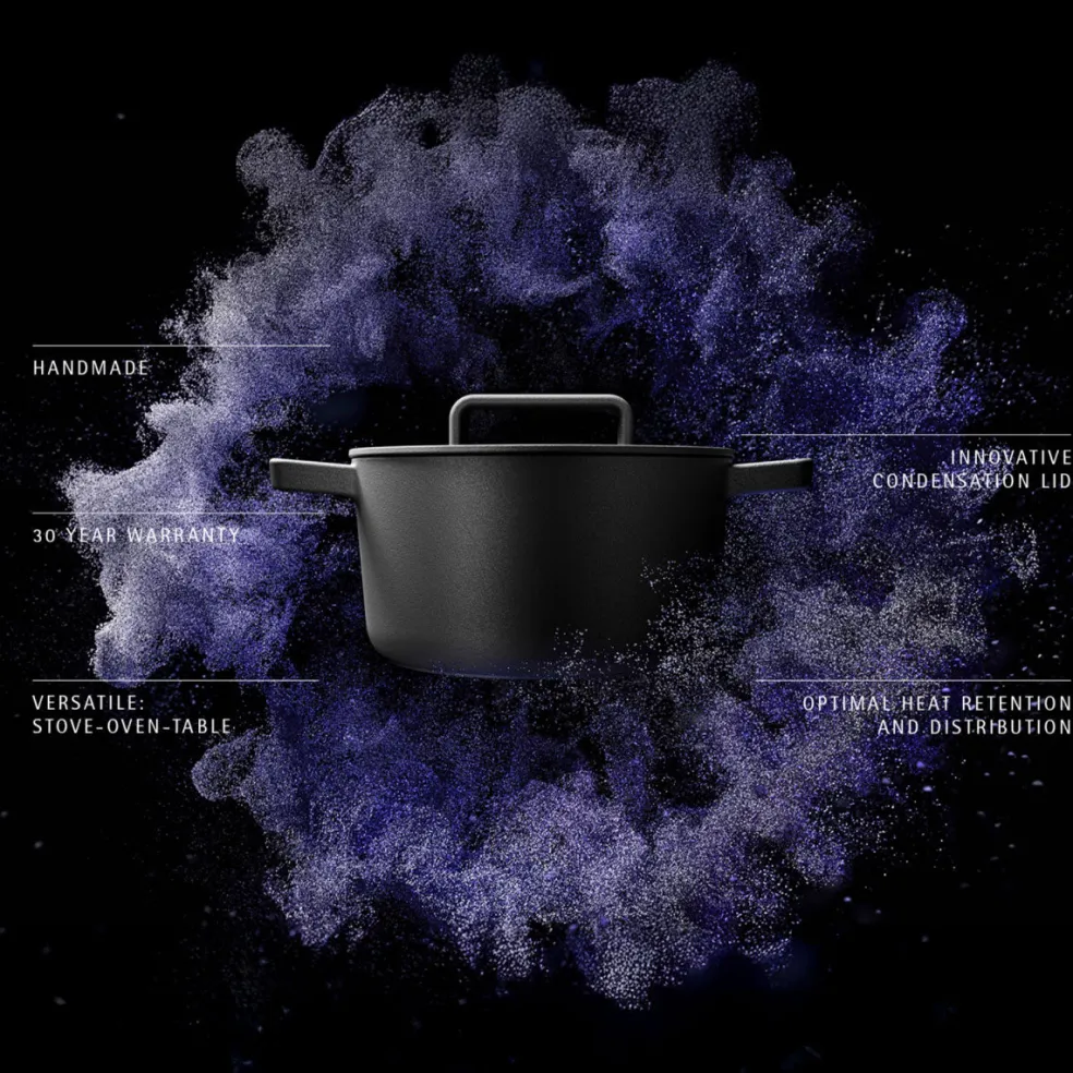 Conjunto de cocotte y sartén de hierro fundido Flavour WMF