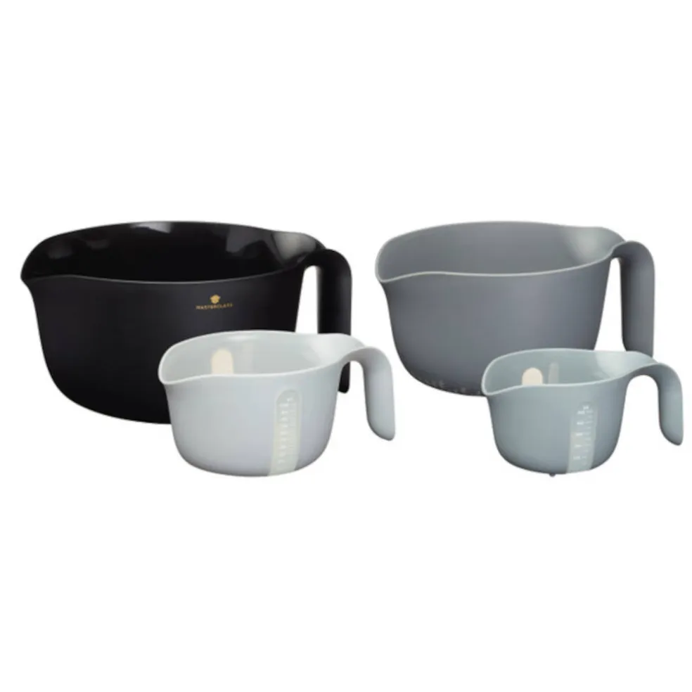 Conjunto de cuatro boles medidores MasterClass KitchenCraft