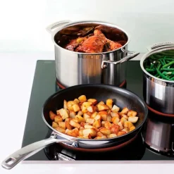 Conjunto de dos sartenes antiadherentes 3-PLY de Le creuset