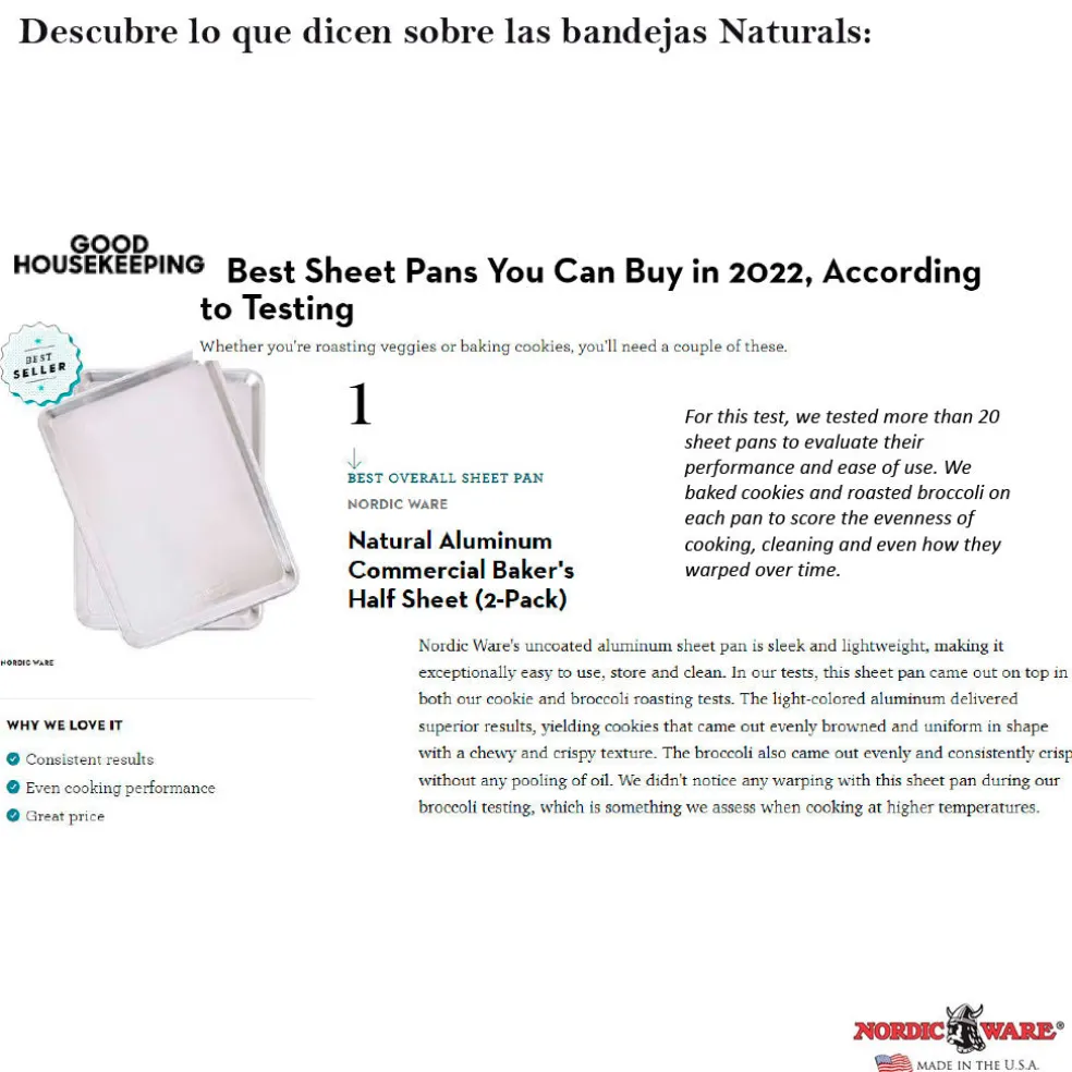 Conjunto de Navidad Naturals Nordic Ware