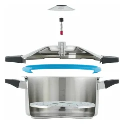 Conjunto de olla a presión Duromatic® Inox 6L + 4L Kuhn Rikon