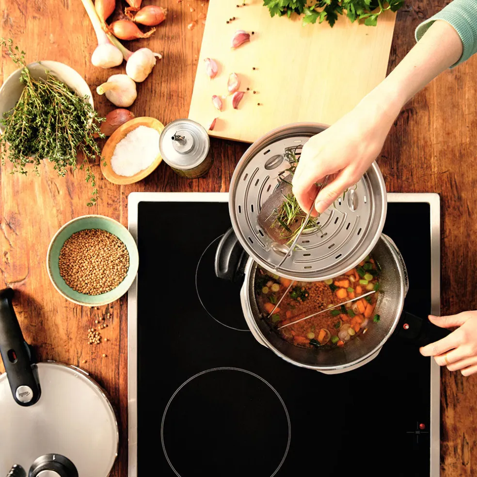 Conjunto de olla a presión Vitavit Premium Fissler