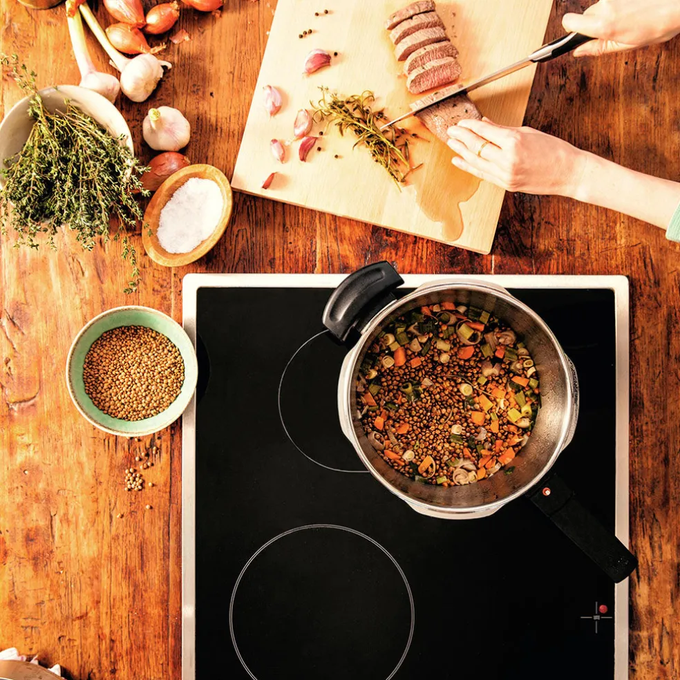 Conjunto de olla a presión Vitavit Premium Fissler