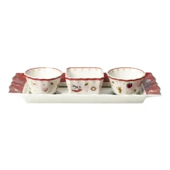 Conjunto de 4 piezas de porcelana para salsas y aperitivos Toy's Delight Villeroy & Boch
