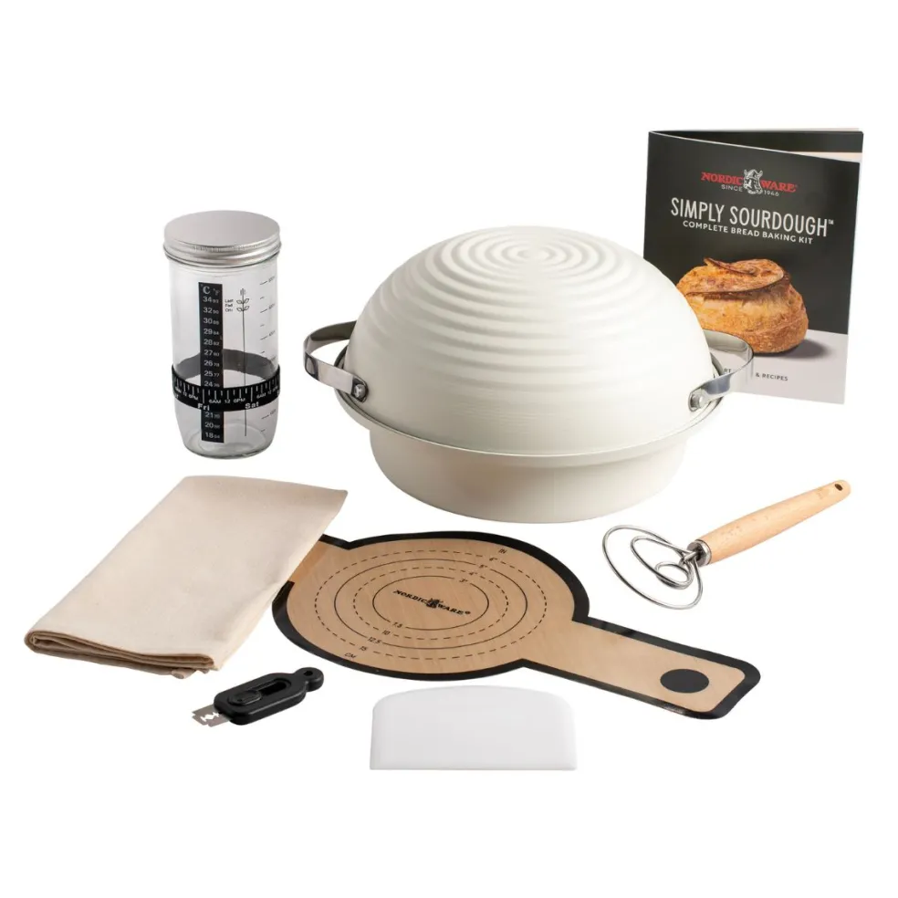 Conjunto de 9 piezas para pan de masa madre Nordic Ware