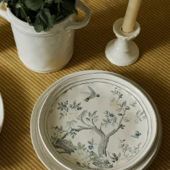 Conjunto de 4 platos cerámicos Belvedere de Laura Ashley