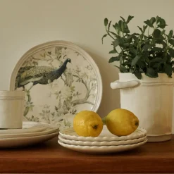 Conjunto de 4 platos cerámicos Belvedere de Laura Ashley