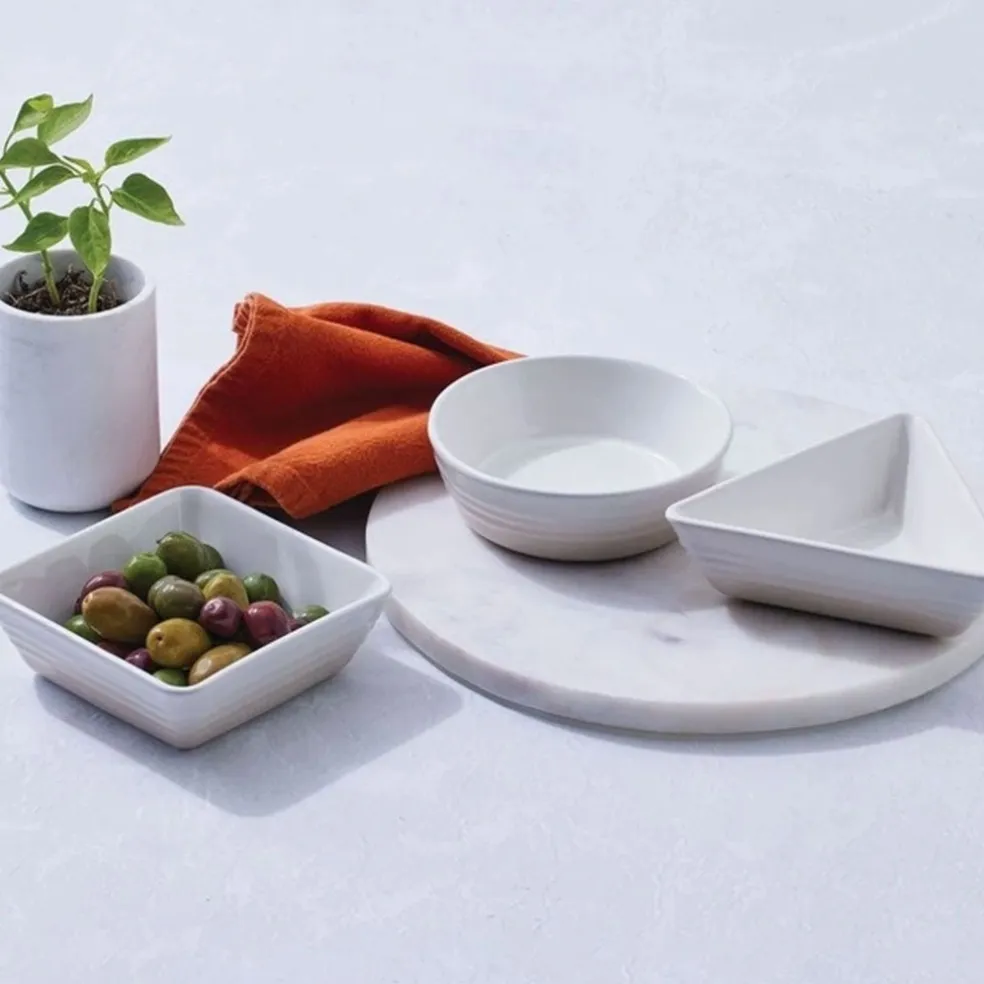 Conjunto de 3 platos para aperitivos Le Creuset