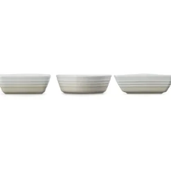Conjunto de 3 platos para aperitivos Le Creuset