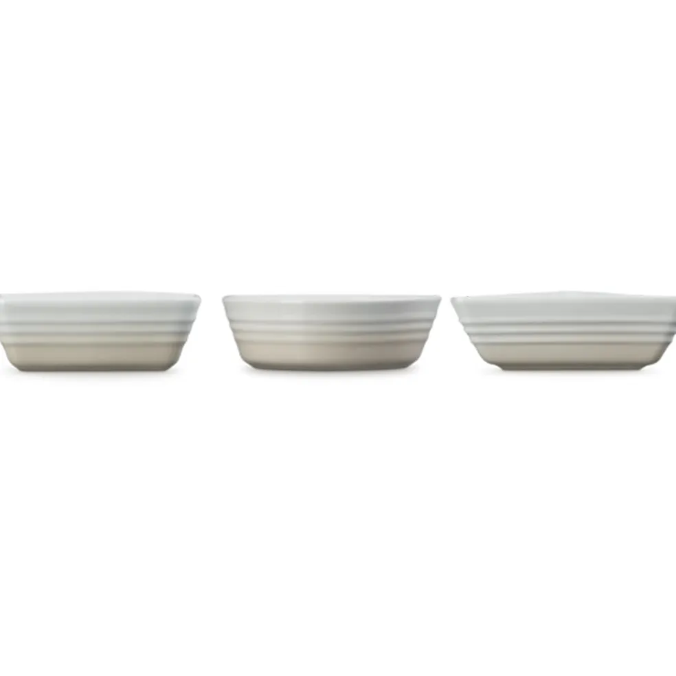 Conjunto de 3 platos para aperitivos Le Creuset