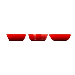 Conjunto de 3 platos para aperitivos Le Creuset