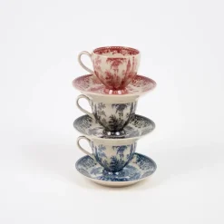 Conjunto de taza espresso y plato Estelle Olsson & Jensen
