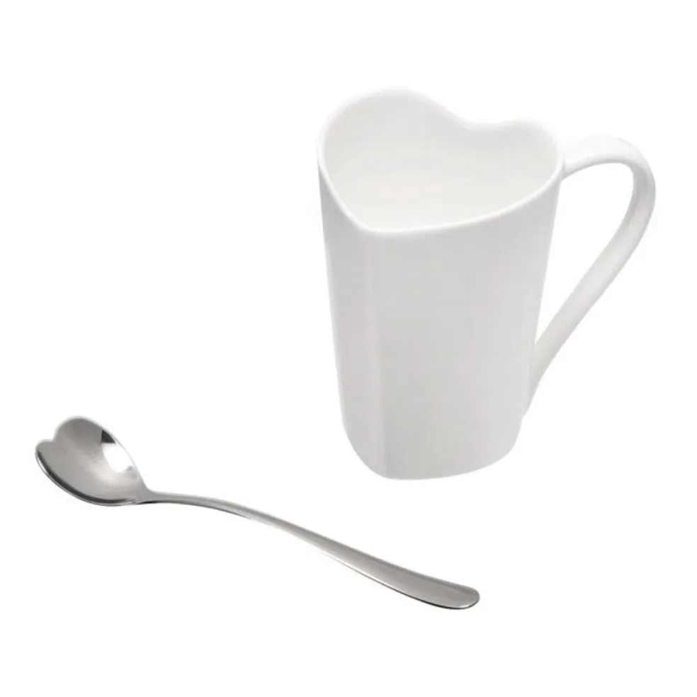 Conjunto de taza y cuchara corazón Miriam Mirri Alessi