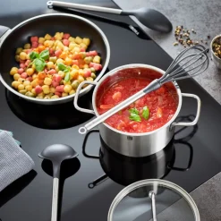 Conjunto de 3 utensilios de cocina de nailon con mango de inox Basic Line Rösle