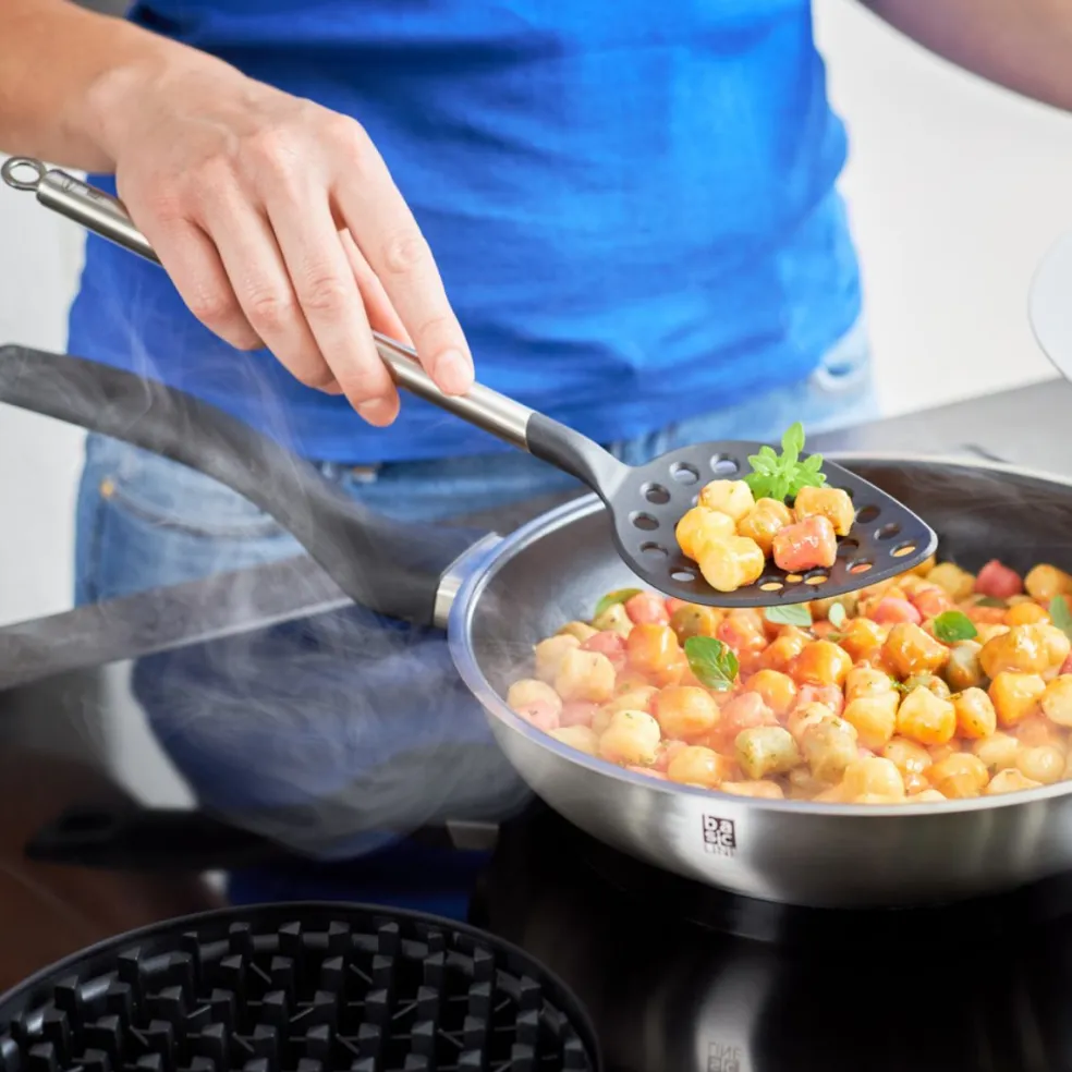 Conjunto de 2 utensilios de cocina de nailon con mango de inox Basic Line Rösle