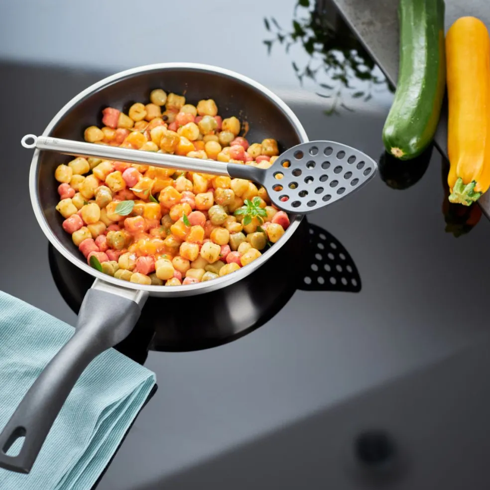 Conjunto de 2 utensilios de cocina de nailon con mango de inox Basic Line Rösle
