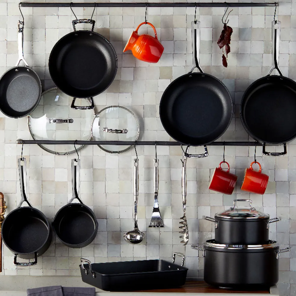 Conjunto dos sartenes antiadherentes PRO 24 y 28cm Le Creuset